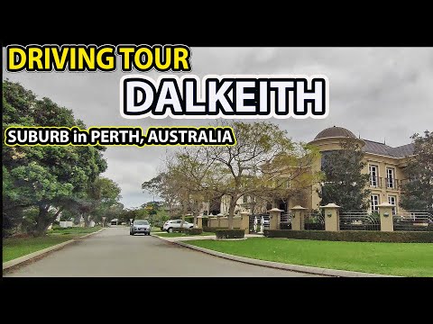 Driving Around DALKEITH | The Best Suburb in Perth, Western Australia [4K]