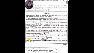 PART 5 -MATCHING (GAPPED-TEXT)