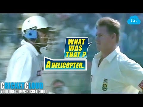 Azharuddin Playing Helicopter Shot | 5 Fours in a Row vs Lance Klusener !!