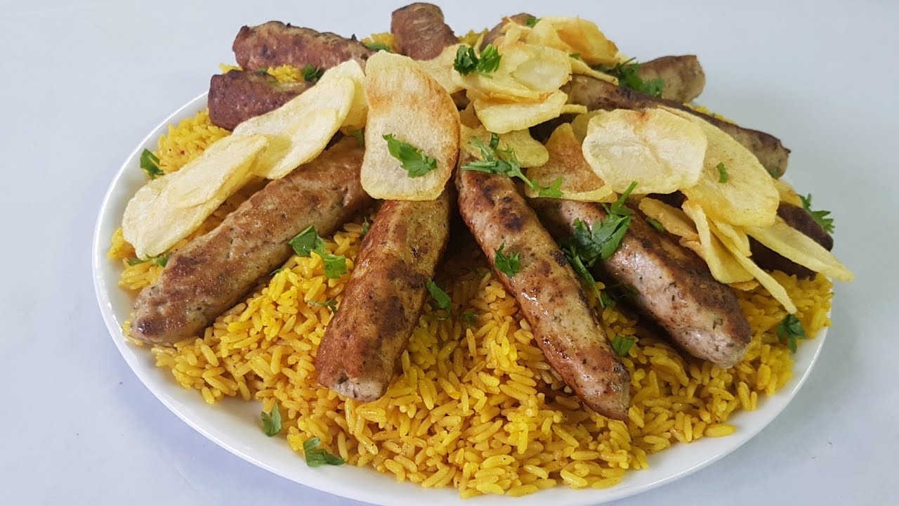 كفتة فراخ مشوية ورز مبهر