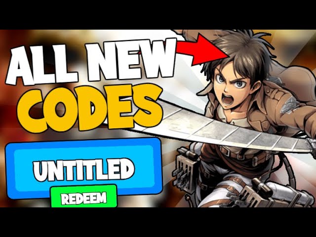 Untitled Attack On Titan Codes For December 2023 Roblox