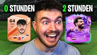 NEUER ACCOUNT OHNE FC POINTS! Was erreicht man in NUR 2 STUNDEN? 🥼🧐🧪 (Experiment)