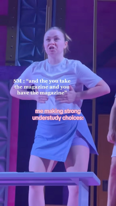 understudy life ☠️ #broadway #musicaltheatre #theatre #theatrekid #grease #greasemusical