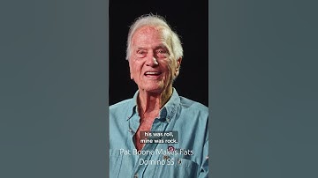 Thumbnail of Pat Boone Explains His 1st Million Seller is a Fats Domino Song #50smusic #musician #musichistory
