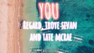 You - Dj Regard, Troye Sivan and Tate Mcrae Creative Lyric Video