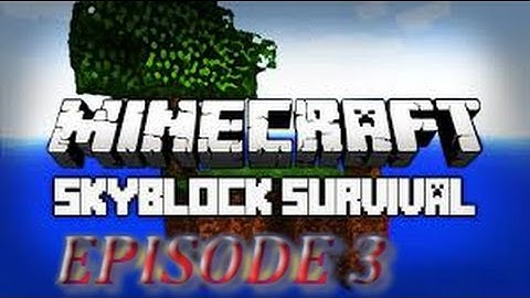 NETHER PORTAL | OVER 20 IGS | SKYBLOCK EPISODE 3 W/Zambie