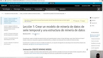Tutorial DMX de predicción de series temporales