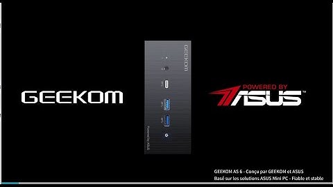 GEEKOM  AS6 -The First Mini Pc With AMD Chip Is Coming