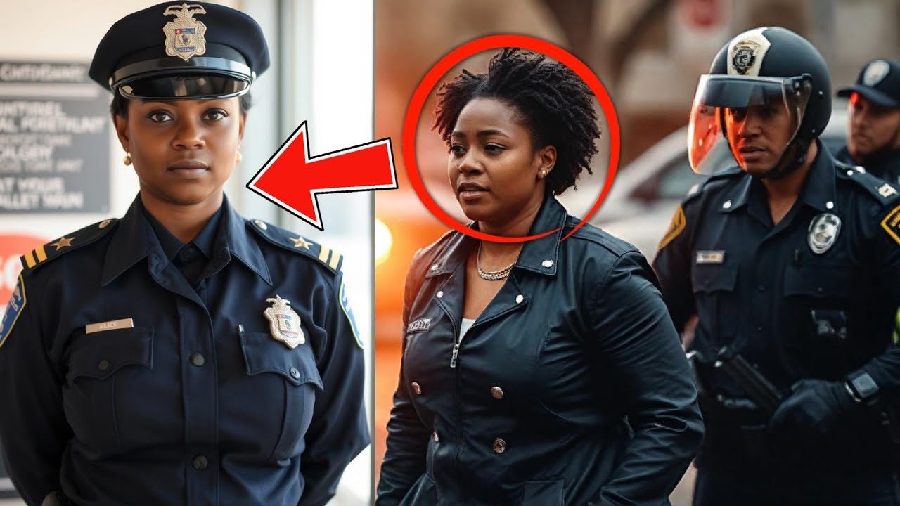 Outline Video Cops Pull Over Black Woman Not Knowing She's The New Chief Of Their Precinct