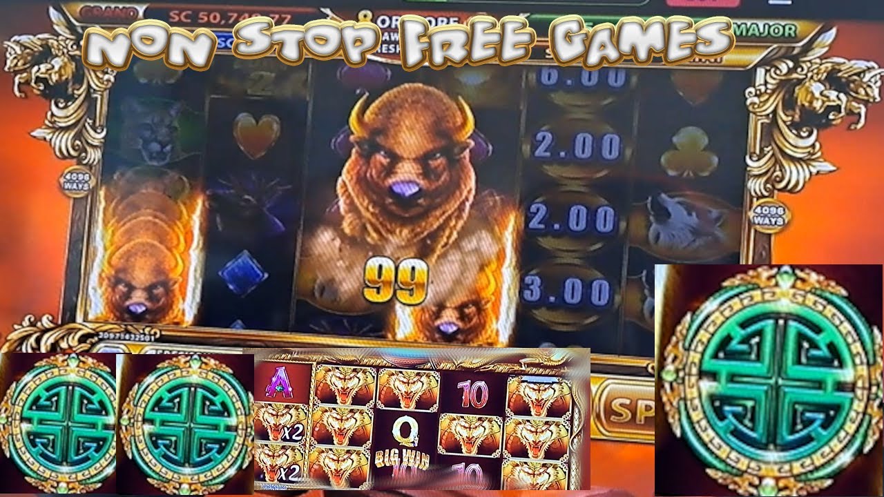 Rare free games and hold n re spin landed with big line hits chumba