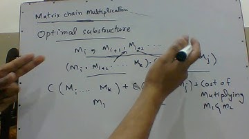 Dynamic Programming properties in Matrix Chain Multiplication | Part 3