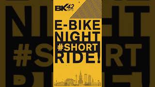 E-BIKE Night Ride and Fun #Shorts