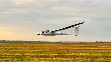 Stemme S12G Low Pass in Pasewalk airfield / Germany