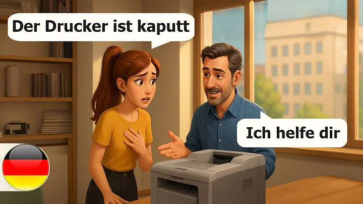 Start Learning German through Easy Dialogues (A1-A2) 10 Daily German Conversations at Work