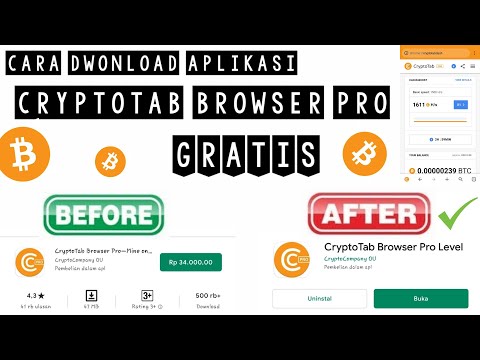 cara dwonload aplikasi cryptotab browser pro secara gratis || aplikasi