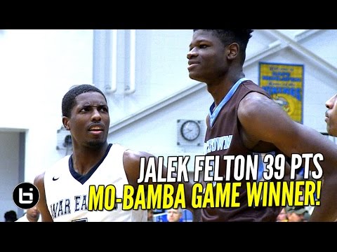 Jalek Felton 39 pts vs Mo Bamba Game Winner! Most EXCITING Game of The Season!