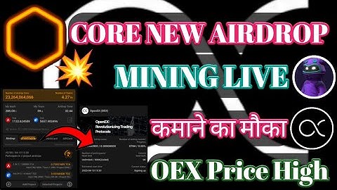 Satoshi App OEX Coin Mining।SatoshiCore App new Airdrop।Satoshi Core New Project ।Satoshi App Update
