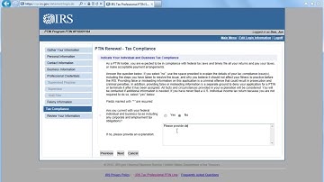 How to Renew a PTIN - IRS Tax Problem Orlando