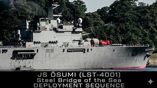 Steel Bridge of the Sea: JS Ōsumi (LST-4001) | Deployment Sequence