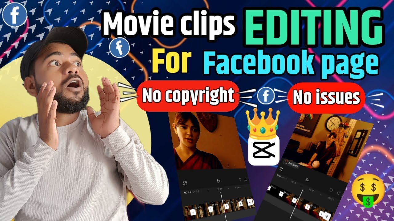Movie clip kaise banaye capcut se || how to edit movie clip | how to upload movie clip on Facebook
