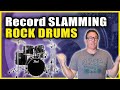 Record Rock Drums Like A PRO: Miking Techniques, EQ, Compression &amp; more - Cameron Webb