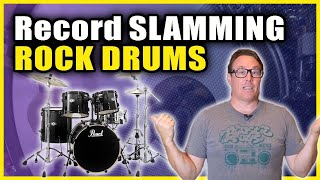 Record Rock Drums Like A PRO: Miking Techniques, EQ, Compression & more - Cameron Webb