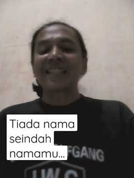 Story' WA 30 detik - Tiada Nama Seindah Namamu - Obbie Messakh - (cover) #Shorts