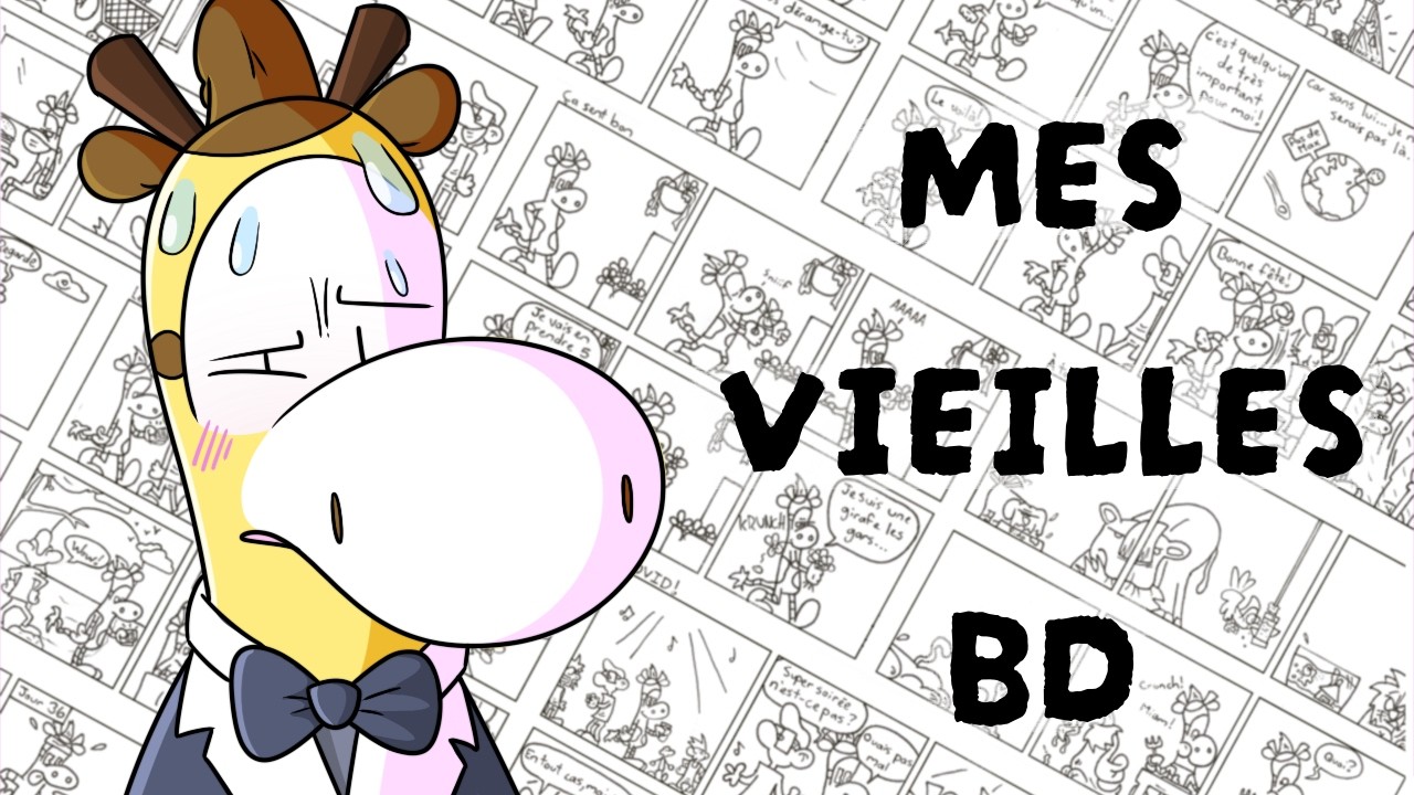 Je vous montre mes vieilles BD... (c’était quelque chose 😭)