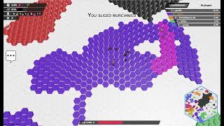 Slicing Montage in Hexanaut.io #6 (No sound) ft. @nythean.0 #hexanaut #games 