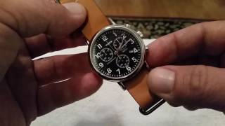 Timex Weekender Chronograph Review- 40 mm Budget Chrono. Offering from Timex