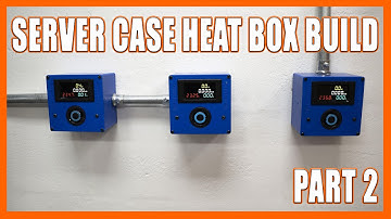 New 240V Meter Boxes Installed!⚡ Octominer GPU Server Case Heat Box Build (Part 2)