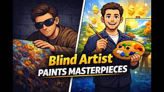 The Blind Artist Who Shocked the World With His Paintings