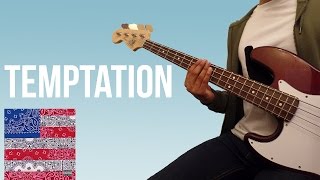 Video thumbnail of "Joey Bada$ - TEMPTATION (Bass Cover)"