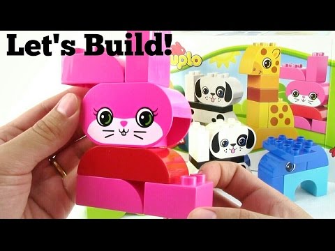 YouTube thumbnail: LEGO DUPLO Creative Animals #10573 - Let's Build!