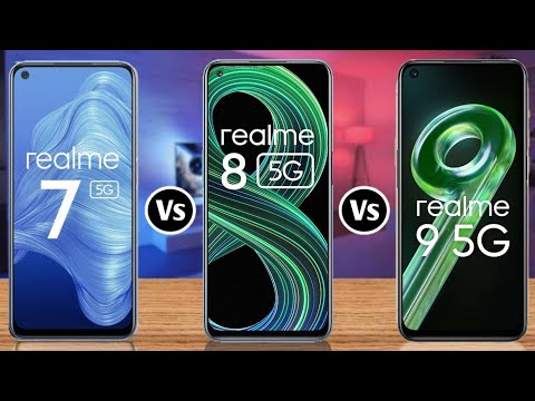 Realme 7 5G Vs Realme 8 5G Vs Realme 9 5G.      #Trakontech#
