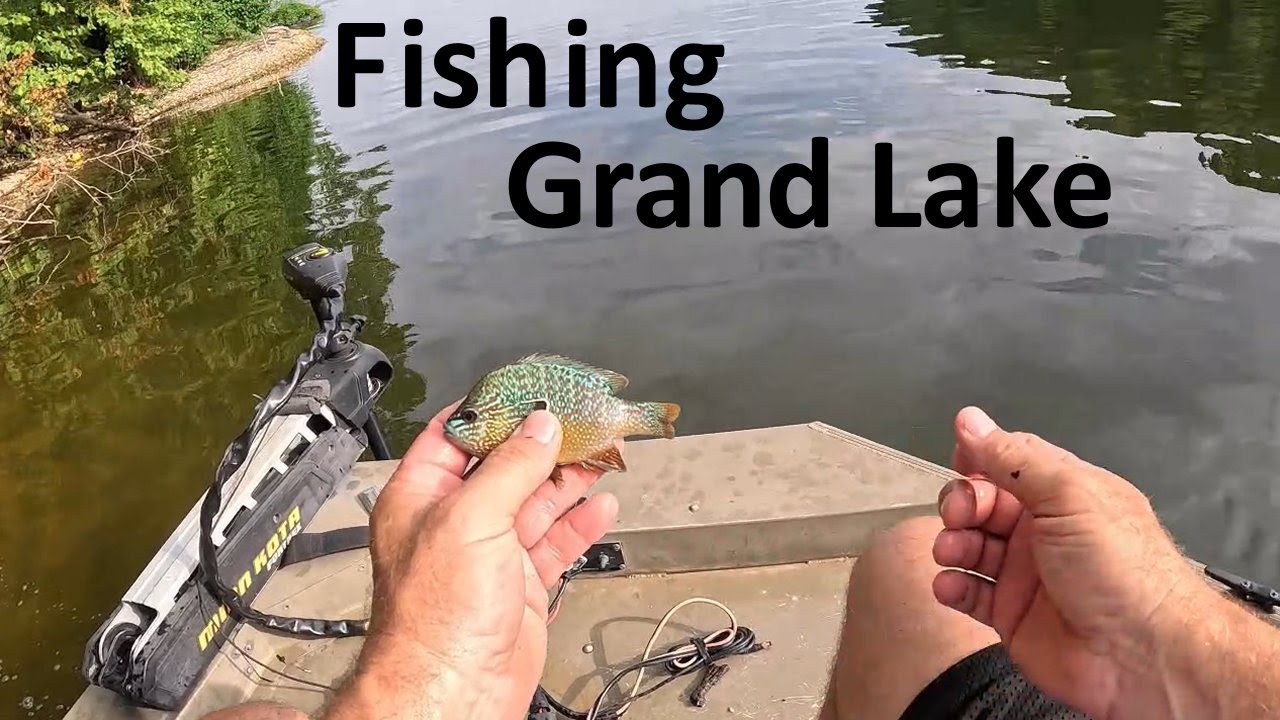 Bass Fishing on Grand Lake of the Cherokees Beautiful Lake and Fish