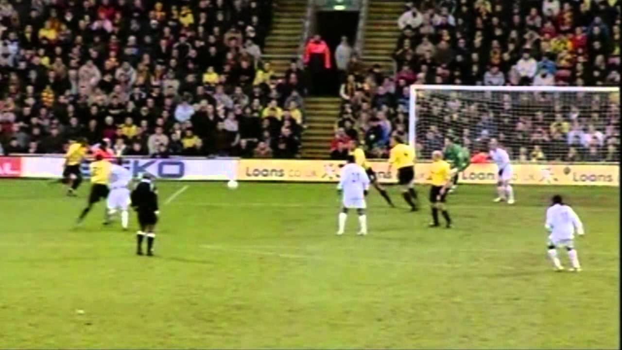 football score GOLDEN GOALS: Watford