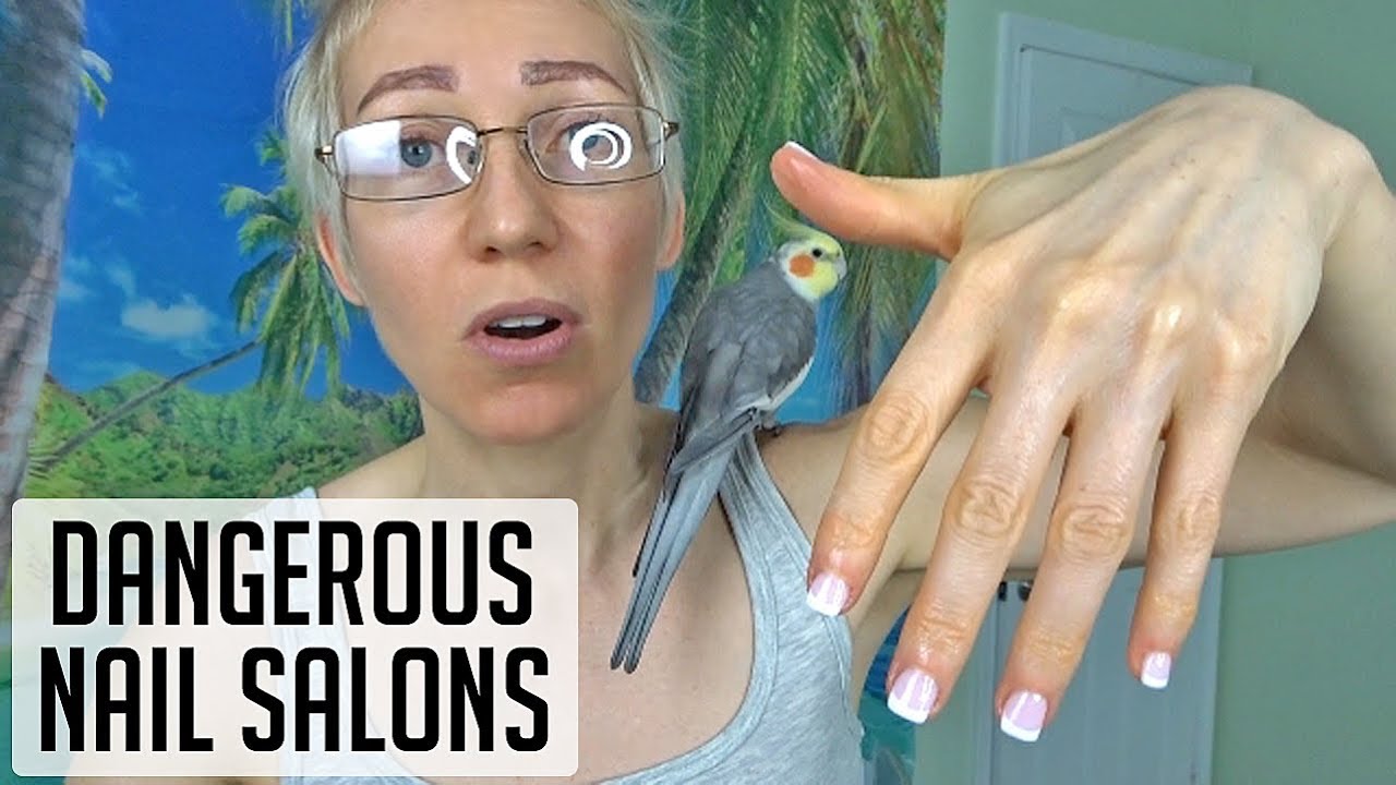 Dangerous nail salons who don't use Autoclave + SNS powder dip nails