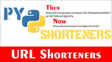 URL Shorteners using Python | Reduce length of any URL | Programming For Fun