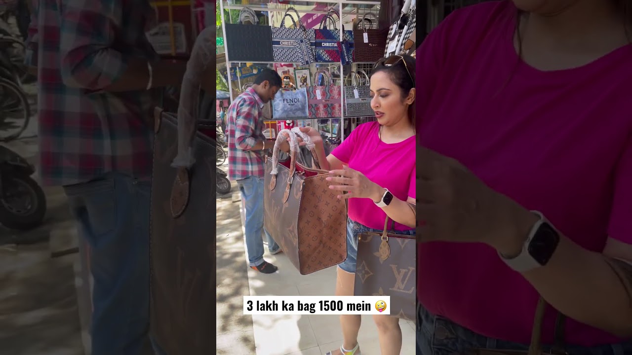 Bollywood aur mera favourite LV Bag now available roadside 😑 #shorts