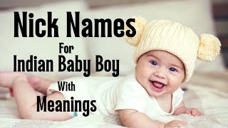 Baby boy names 2023/ Indian Baby Boy Nick Names/ Baby Boy Nick Names/Nick Names @kindergarden4176