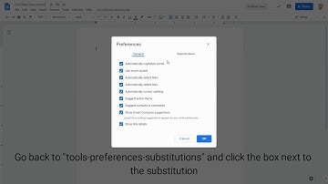 How to create substitution rules in google docs using em dash as an example