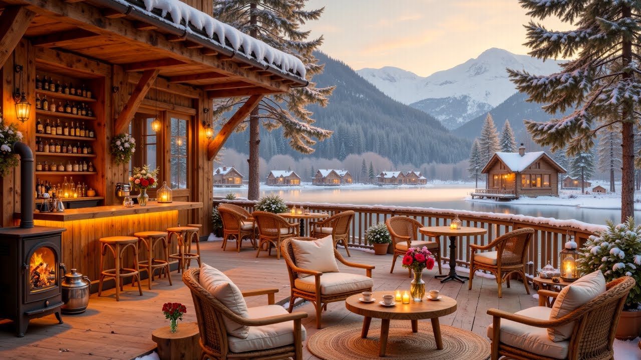 Winter Jazz Music 2026 ⛄ Smooth Instrumental Jazz & Coffee Shop Ambience for Relaxing