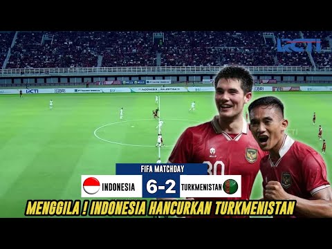 🔴 LIVE RCTI SIARAN LANGSUNG - Indonesia Vs Turkmenistan | FIFA Match Day Prediksi Skor 3-1