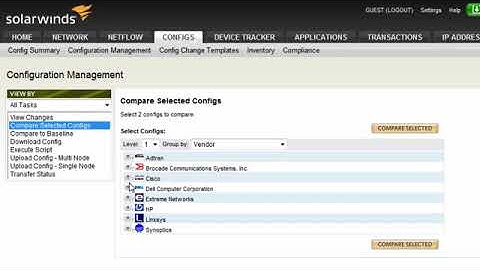 Network Configuration Manager Guided Tour