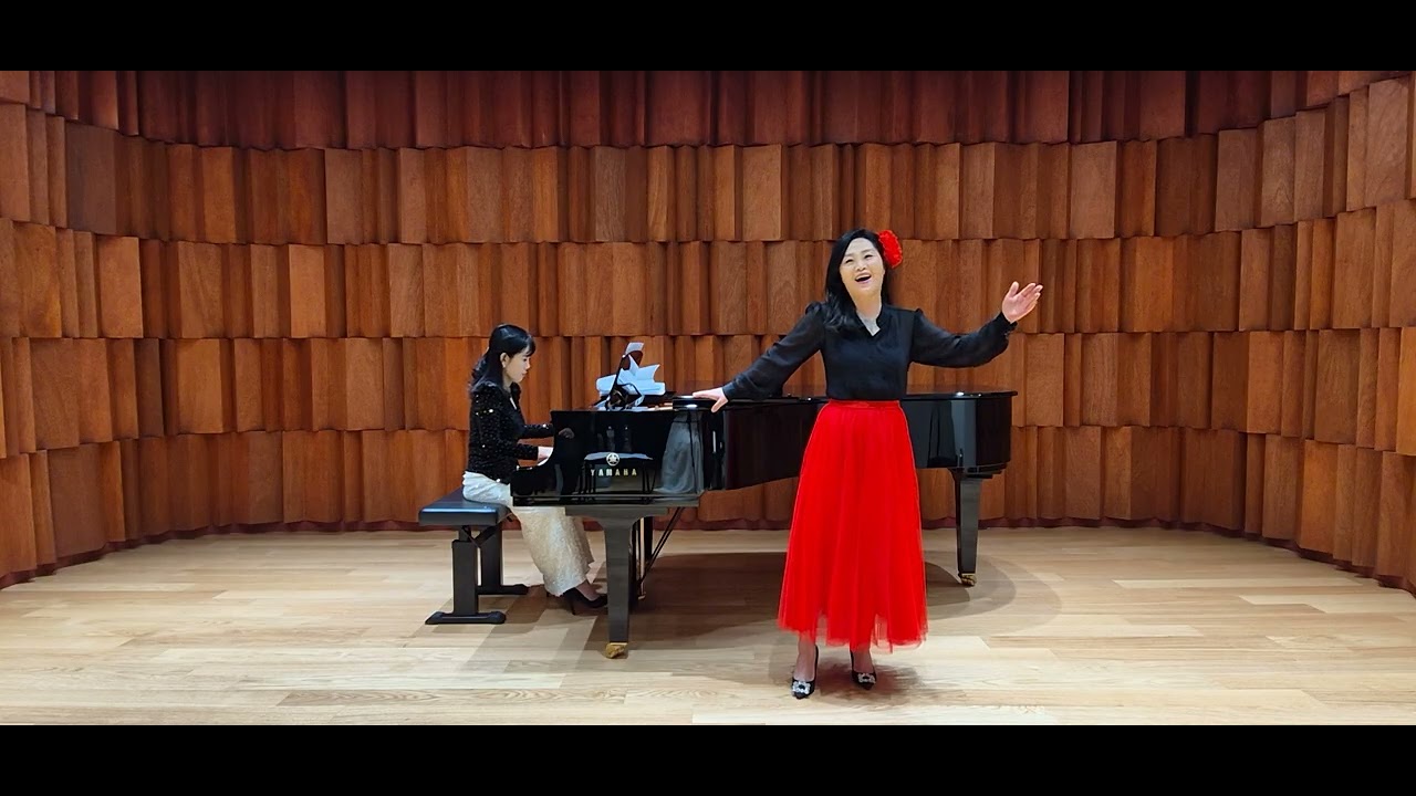 소프라노 김태영. Quando m'en vo.  G. Puccini. Pf  이선경.오띠모중창단 까멜리아 음악회.모스크바홀.2026년 2월 23일