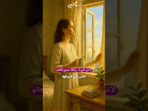 الانثى التي لا يربكها ضجيج العالم أنوثة