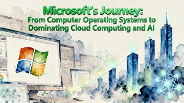 De reis van Microsoft: van computerbesturingssystemen naar dominante cloud computing en AI