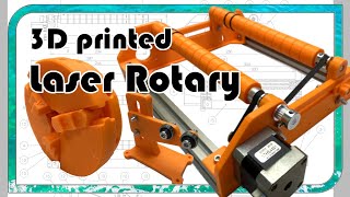 3D printed Laser Rotary unit with Ortur Laser Master 3 / Download all files, Technical details