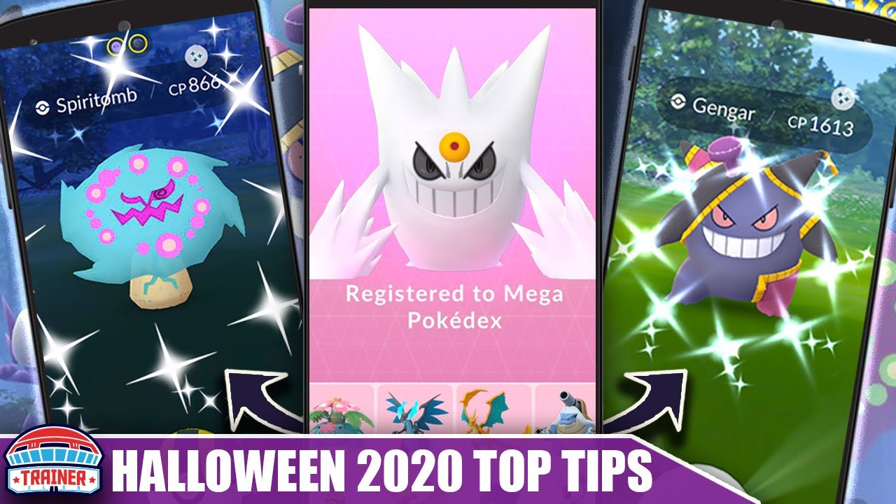Best Event Of Top 5 Tips Halloween Event Shiny Spiritomb Mega Gengar Quest Pokemon Go Youtube